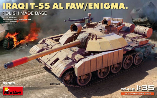 IRAQI T-55 AI FAW/ENIGMA POLISH MADE BASE KIT 1:35 Scala 1:35 Miniart