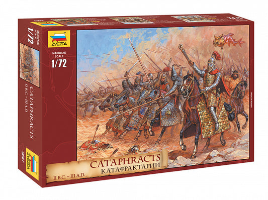 CATAFRATTI (CAVALIERI CORAZZATI) CATAPHRACTS KIT 1:72 Scala 1:72 Zvezda