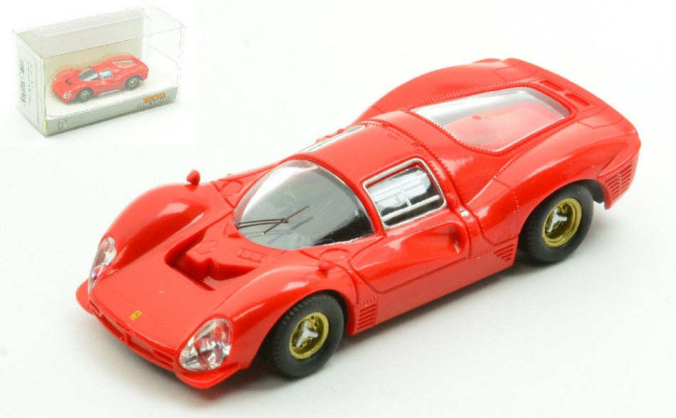 FERRARI 330 P3 BERLINA RED 1:87 Scala 1:87 Brekina