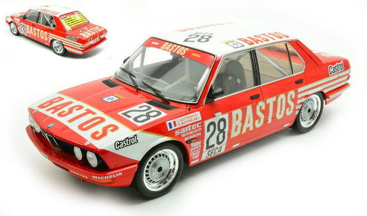 BMW 528i (E28) N.28 24h SPA 1982 GUITTENY-BLEYNIE 1:18
 Scala 1:18 Ixo Model