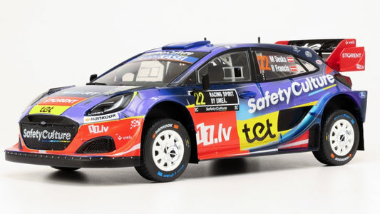 FORD PUMA N.22 RALLY1 SWEDEN 2025 SESKS-FRANCEVIC 1:18
 Scala 1:18 Ixo Model