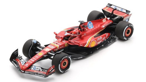 FERRARI SF-24 N.16 WINNER AUSTIN GP 2024 C.LECLERC 1:18 Scala 1:18 Looksmart