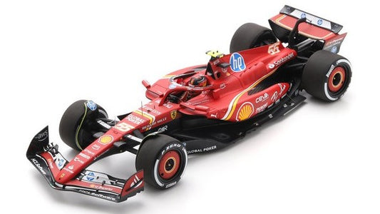 FERRARI SF-24 N.55 2nd AUSTIN GP 2024 C.SAINZ 1:18 Scala 1:18 Looksmart