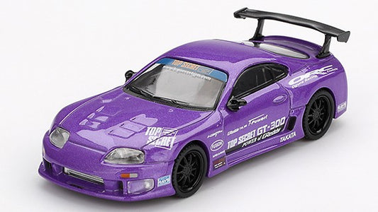 TOYOTA SUPRA MK4 (A80) TOP
SECRET GT-300 TOP SECRET PURPLE 2014 1:64 Scala 1:64 Mini GT