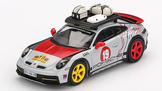 PORSCHE 911 (992) DAKAR
"UNCLE RALLY" 2024 1:64 Scala 1:64 Mini GT
