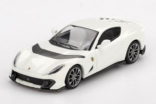 FERRARI 812 COMPETITIZONE
BIANCO AVUS 2024 "BBR FOR MINI-GT"1:64 Scala 1:64 Mini GT