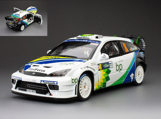 FORD FOCUS RS N.8 2nd RALLY GERMANY 2004 F.DUVAL-S.PREVOT 1:18 Scala 1:18 SunStar