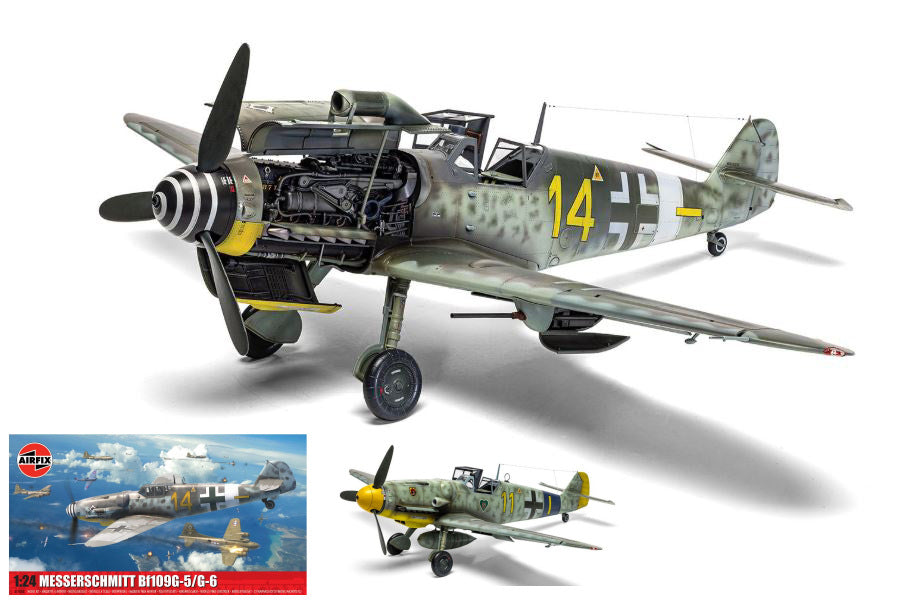 MESSERSCHMITT Bf109G-5/6 KIT 1:24 Scala 1:24 Airfix