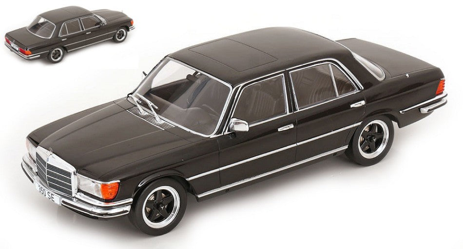 MERCEDES S-CLASS (W116) 1972 BLACK 1:18 Scala 1:18 ModelCarGroup