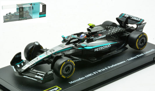 MERCEDES AMG W16 N.12 2025 ANDREA KIMI ANTONELLI SIGNATURE 1:43 Scala 1:43 Burago