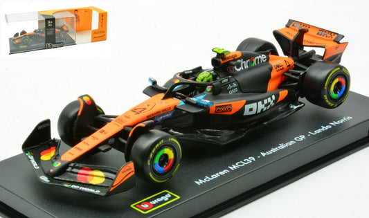 MCLAREN MCL39 N.4 2025 LANDO NORRIS SIGNATURE 1:43 Scala 1:43 Burago