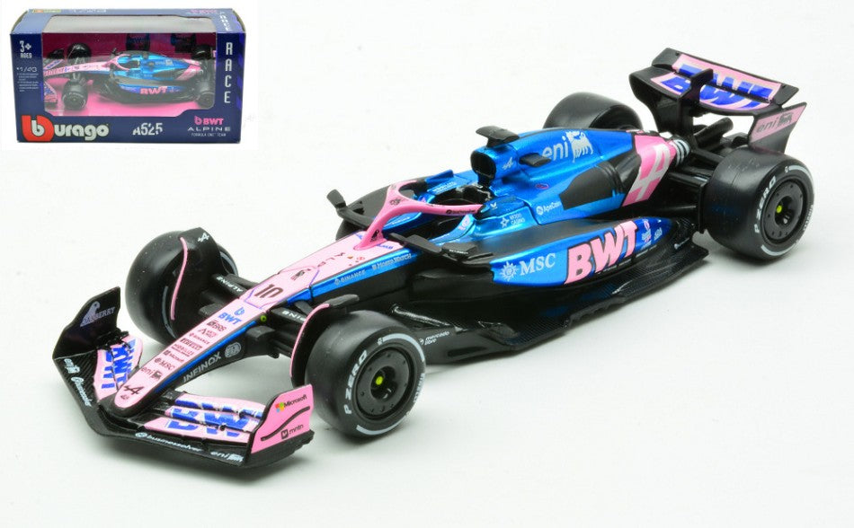 BWT ALPINE A525 N.10 2025 PIERRE GASLY 1:43 Scala 1:43 Burago