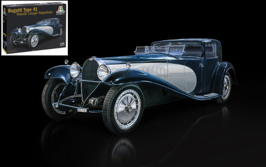 BUGATTI COUPE' NAPOLEON KIT 1:24 Scala 1:24 Italeri