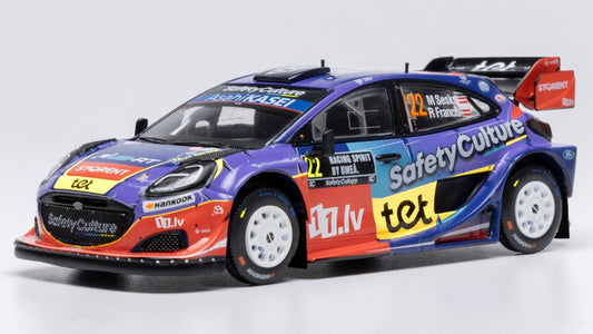FORD PUMA RALLY1 WRC N.22 RALLY SWEDEN 2025 SESKS-FRANCEVIC 1:43 Scala 1:43 Ixo Model