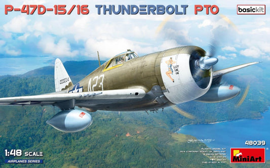 P-47D-15/16 THUNDERBOLT PTO BASIC KIT 1:48 Scala 1:48 Miniart