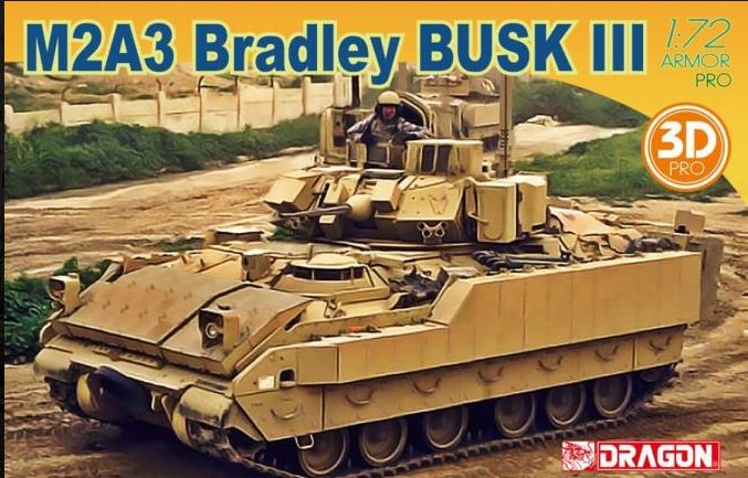 M2A3 BRADLEY BUSK III KIT 1:72 Scala 1:72 Dragon