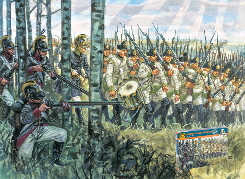 FANTERIA AUSTRIACA 1798/1805 KIT 1:72 Scala 1:72 Italeri