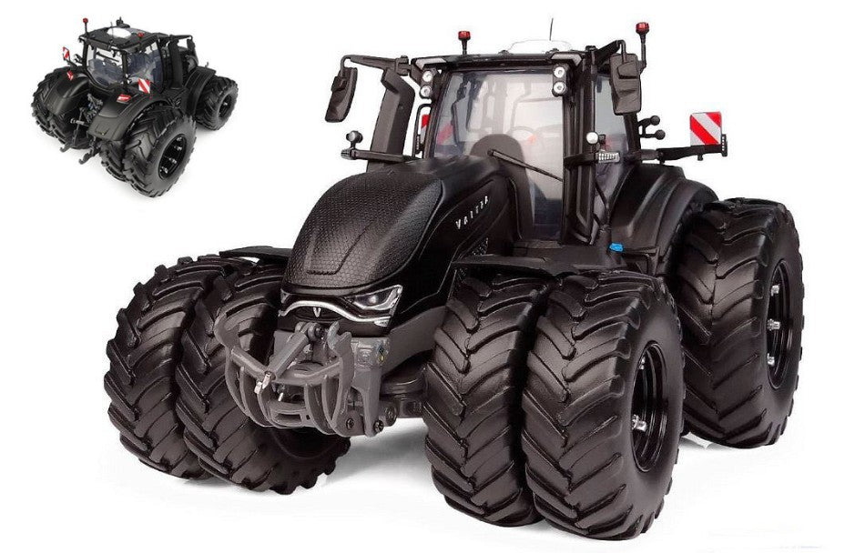 VALTRA S416 UNLIMITED WITH DOUBLE WHEELS MATT BLACK 1:32 Scala 1:32 Universal Hobbies