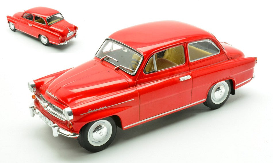 SKODA OCTAVIA SUPER 1959 RED 1:24 Scala 1:24 Whitebox