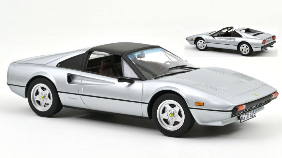 FERRARI 308 GTS 1982 SILVER 1:18 Scala 1:18 Norev