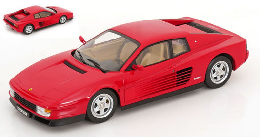 FERRARI TESTAROSSA 1986 RED INTERIEUR CREME 1:18 Scala 1:18 KK Scale