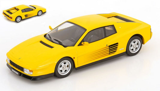 FERRARI TESTAROSSA 1986 YELLOW 1:18 Scala 1:18 KK Scale