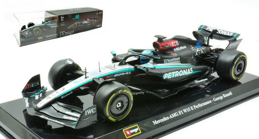 MERCEDES AMG W15 N.63 2024 GEROGE RUSSELL SIGNATURE 1:24 Scala 1:24 Burago
