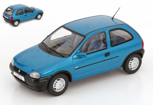 OPEL CORSA B 1993 TURQUOISE 1:18 Scala 1:18 ModelCarGroup