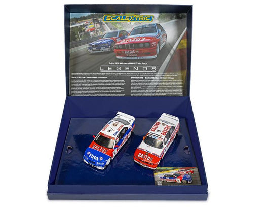 SET 2 AUTO BMW TWIN PACK 24 H SPA SLOT 1:32 Scala 1:32 Scalextric