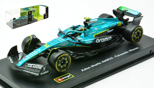 ASTON MARTIN AMR 25 N.14 2025 FERNANDO ALONSO SIGNATURE 1:43 Scala 1:43 Burago