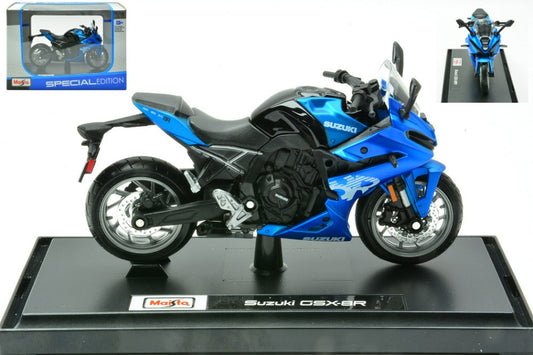 SUZUKI GSX-8R 2024 BLUE 1:18 Scala 1:18 Maisto