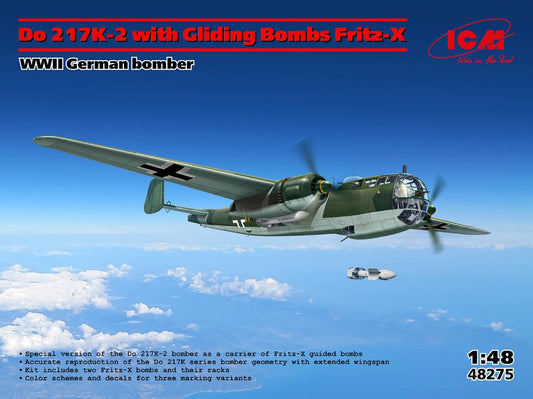 Do 217K-2 WWII German Bomber KIT 1:48 Scala 1:48 ICM