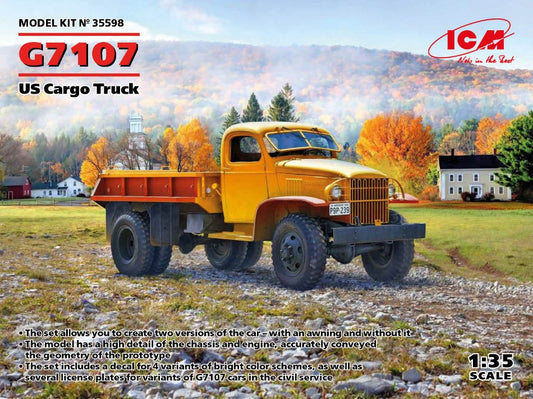G7107 US CARGO TRUCK KIT 1:35 Scala 1:35 ICM