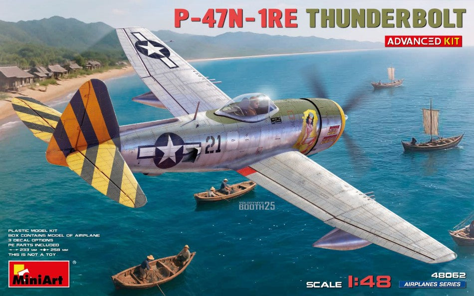 P-47N-1RE THUNDERBOLT ADVANCED KIT 1:48 Scala 1:48 Miniart