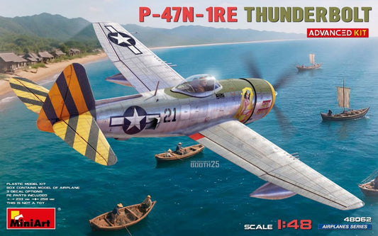 P-47N-1RE THUNDERBOLT ADVANCED KIT 1:48 Scala 1:48 Miniart