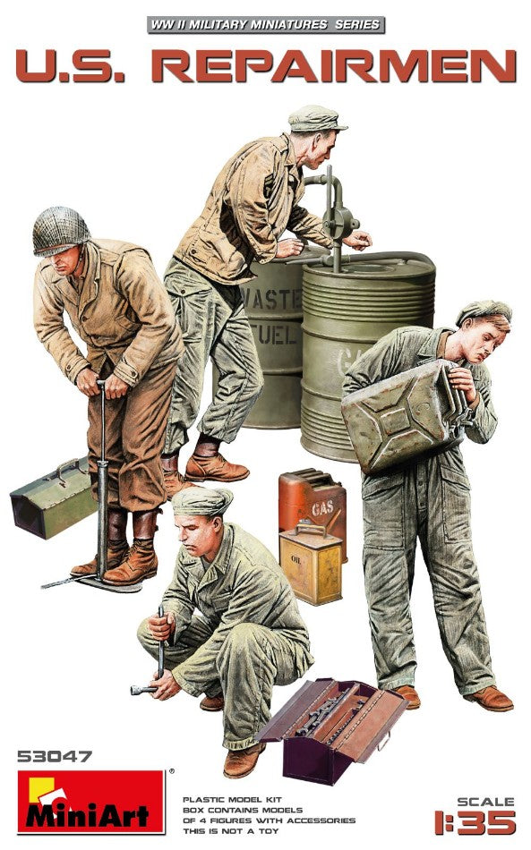 U.S. REPAIRMEN KIT 1:35 Scala 1:35 Miniart