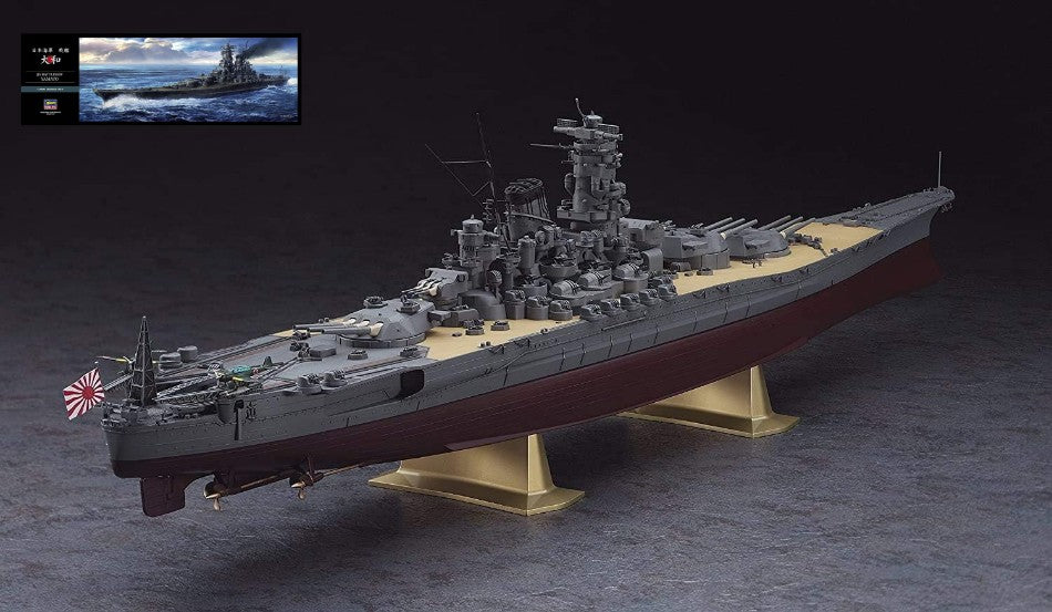 NAVE IJN BATTLESHIP YAMATO 1945 KIT 1:350 Scale Varie Hasegawa