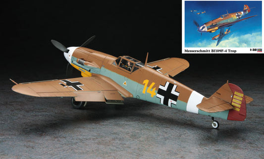 MESSERSCHMITT BF 109F-4 TROP HA08881 KIT 1:32 Scala 1:32 Hasegawa