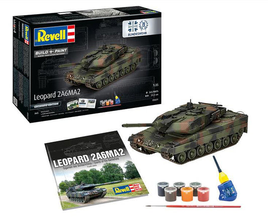 LEOPARD 2 A6A2 "70 YEARS BUNDESWEHR" KIT 1:35 Scala 1:35 Revell