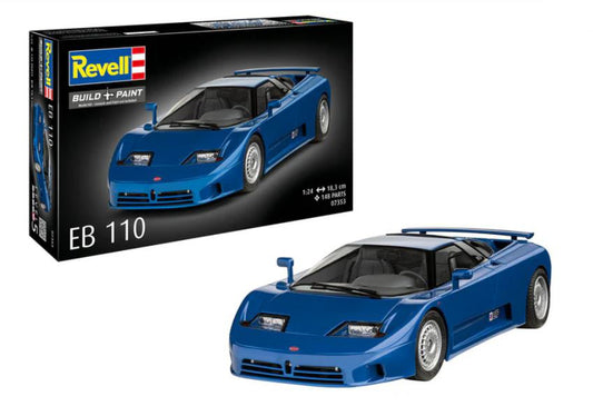 BUGATTI EB 110 KIT 1:24 Scala 1:24 Revell