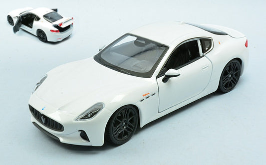 MASERATI GRAN TURISMO F WHITE 1:24 Scala 1:24 Welly
