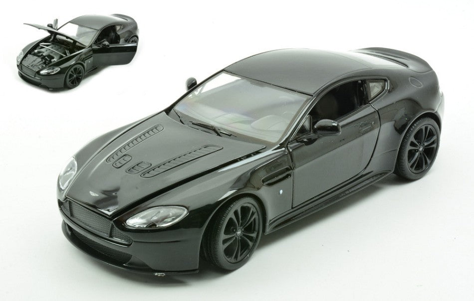 ASTON MARTIN VANTAGE BLACK 1:24 Scala 1:24 Welly