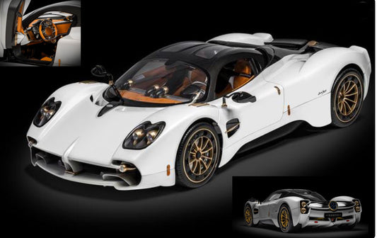 PAGANI UTOPIA COUPE' BIANCO PERLA KIT 1:8 Scala 1:8 Pocher