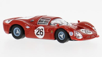 FERRARI 330P3 SPIDER N.26 DAYTONA 1967 P.RODRIGUEZ-J.GUICHET 1:87 Scala 1:87 Brekina