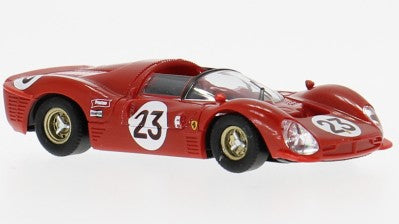 FERRARI 330P3 SPIDER N.23 DAYTONA 1967 L.BANDINI-C.AMON 1:87 Scala 1:87 Brekina