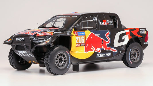 TOYOTA GR DKR HILUX EVO T1U N.216 RALLY DAKAR 2024 QUINTERO-ZENZ 1:18 Scala 1:18 Ixo Model