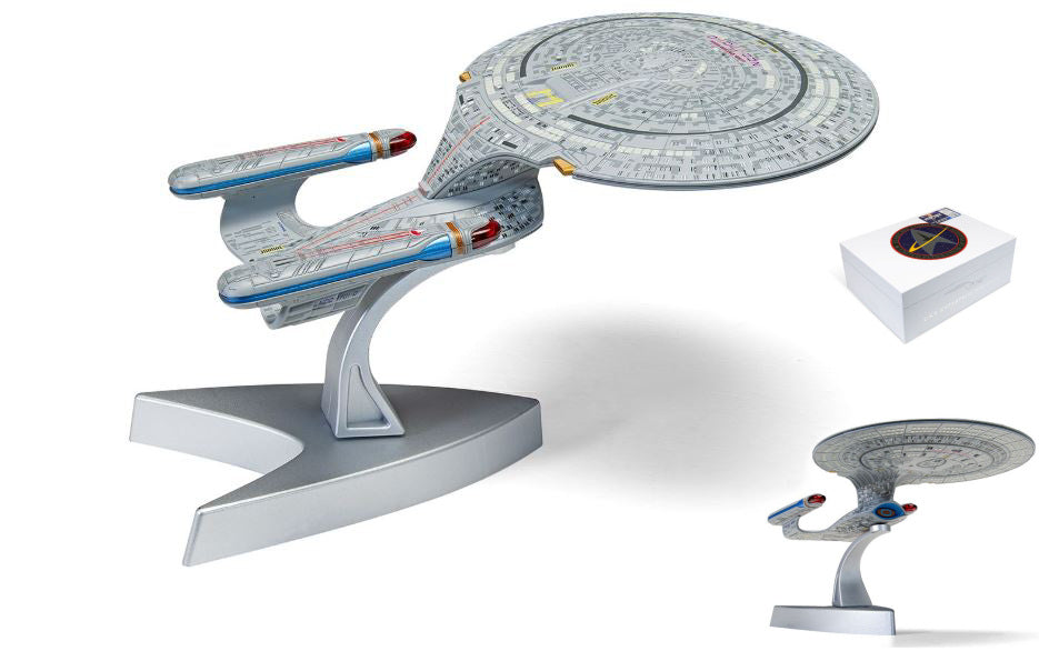U.S.S. ENTERPRISE NCC-1701-D STAR TREK THE NEXT GENERATION cm 20,2 Scale Varie Corgi