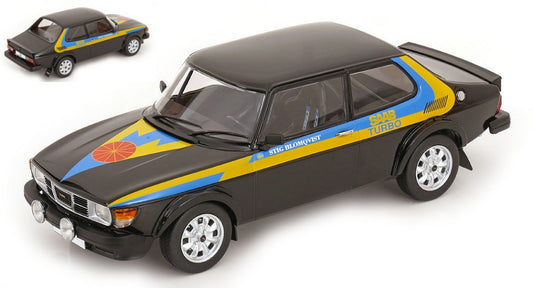 SAAB 99 TURBO 1977 BLACK/DECALS 1:18 Scala 1:18 ModelCarGroup