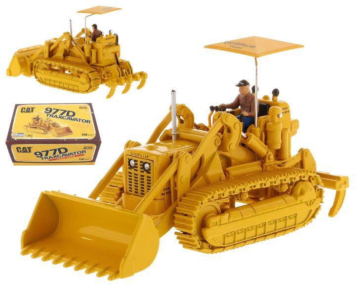 CAT 977D TRAXCAVATOR 1:50 Scala 1:50 Diecast Master