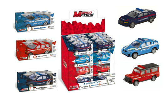 AUTO SECURITY PLAST. ASS.1:43 Pz.24 Scala 1:43 Mondo Motors